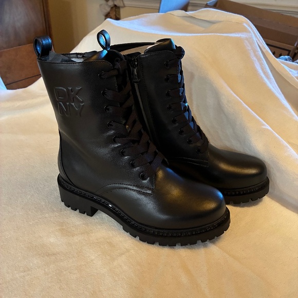 DKNY Rommily Lace Up Boot - Picture 1 of 3